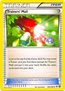 Trainers' Mail (92a/108) (Alternate Art Promo) [XY: Roaring Skies] - Card Brawlers | Quebec | Canada | Yu-Gi-Oh!