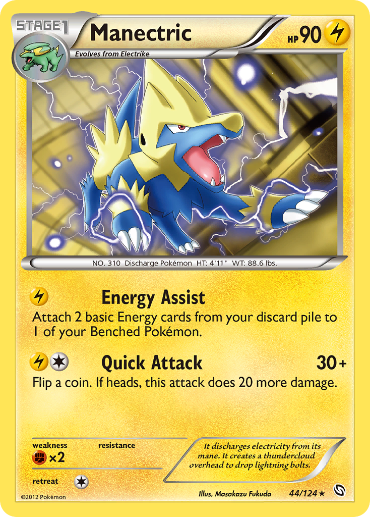 Manectric (44/124) [Black & White: Dragons Exalted] - Card Brawlers | Quebec | Canada | Yu-Gi-Oh!