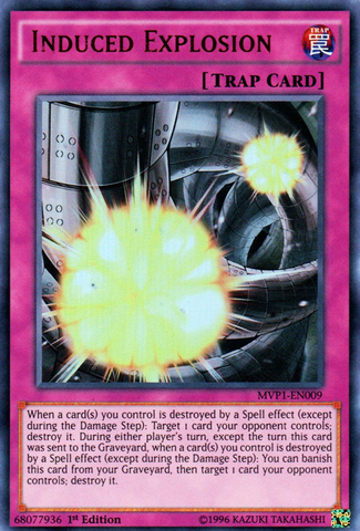 Induced Explosion [MVP1-EN009] Ultra Rare - Yu-Gi-Oh! - Card Brawlers | Quebec | Canada |