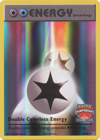 Double Colorless Energy (90/108) (NA International Championship Promo) [XY: Evolutions] - Card Brawlers | Quebec | Canada | Yu-Gi-Oh!