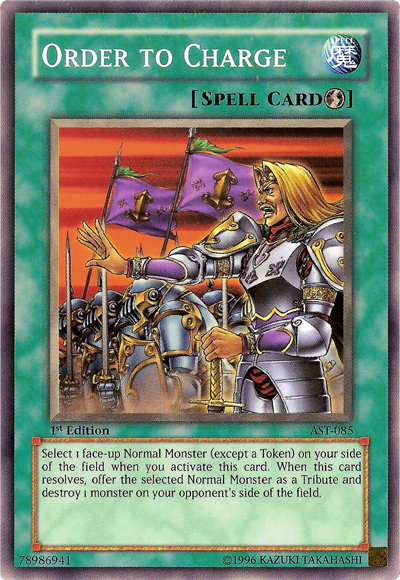 Order to Charge [AST-085] Common - Card Brawlers | Quebec | Canada | Yu-Gi-Oh!