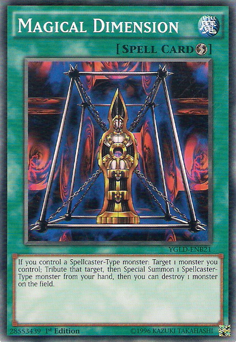 Magical Dimension [YGLD-ENB21] Common - Yu-Gi-Oh! - Card Brawlers | Quebec | Canada |