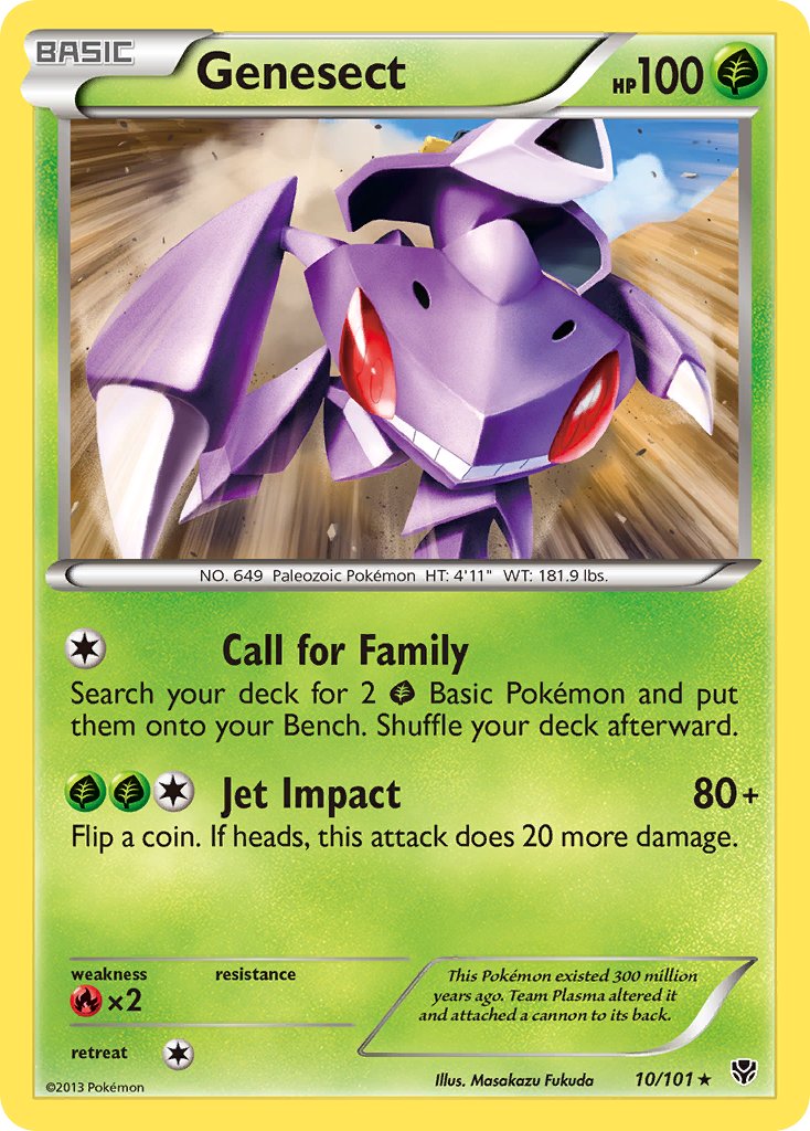 Genesect (10/101) (Theme Deck Exclusive) [Black & White: Plasma Blast] - Card Brawlers | Quebec | Canada | Yu-Gi-Oh!