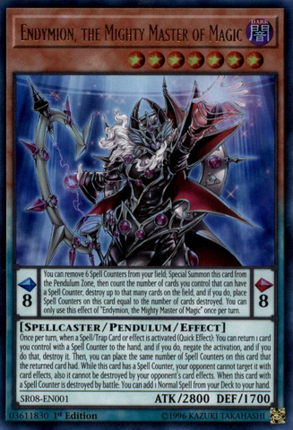 Endymion, the Mighty Master of Magic [SR08-EN001] Ultra Rare - Card Brawlers | Quebec | Canada | Yu-Gi-Oh!