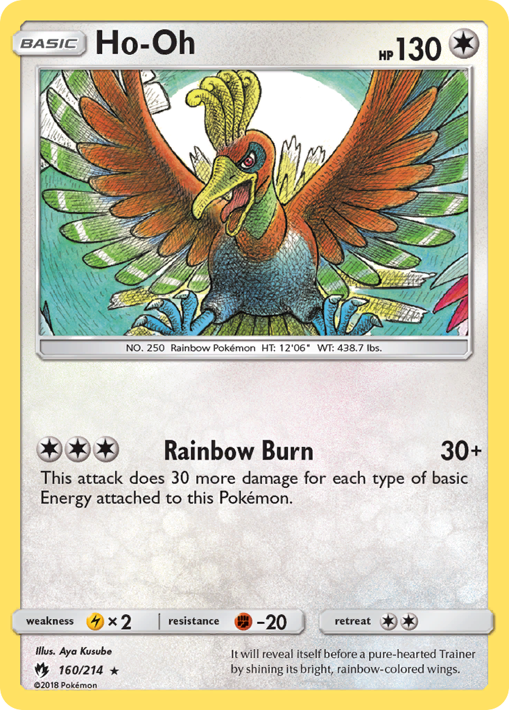 Ho-Oh (160/214) [Sun & Moon: Lost Thunder] - Card Brawlers | Quebec | Canada | Yu-Gi-Oh!