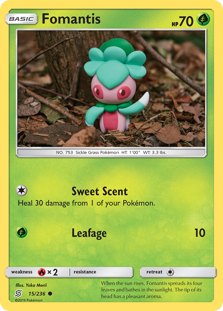 Fomantis (15/236) [Sun & Moon: Unified Minds] - Card Brawlers | Quebec | Canada | Yu-Gi-Oh!