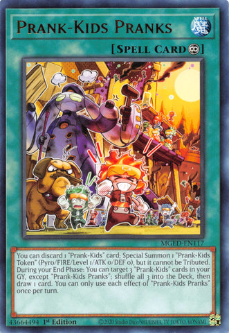 Prank-Kids Pranks [MGED-EN117] Rare - Card Brawlers | Quebec | Canada | Yu-Gi-Oh!