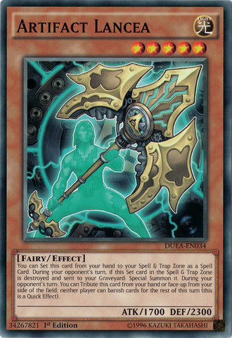 Artifact Lancea [DUEA-EN034] Common - Yu-Gi-Oh! - Card Brawlers | Quebec | Canada |