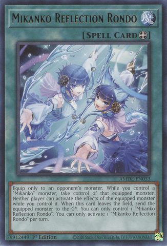 Mikanko Reflection Rondo [AMDE-EN033] Rare - Card Brawlers | Quebec | Canada | Yu-Gi-Oh!