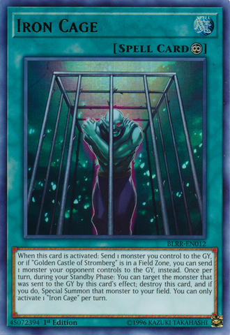 Iron Cage [BLRR-EN012] Ultra Rare - Yu-Gi-Oh! - Card Brawlers | Quebec | Canada |