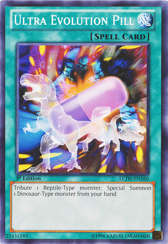 Ultra Evolution Pill [LCJW-EN160] Common - Card Brawlers | Quebec | Canada | Yu-Gi-Oh!