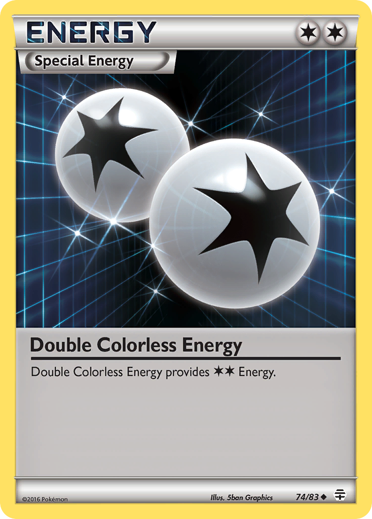 Double Colorless Energy (74/83) [XY: Generations] - Card Brawlers | Quebec | Canada | Yu-Gi-Oh!