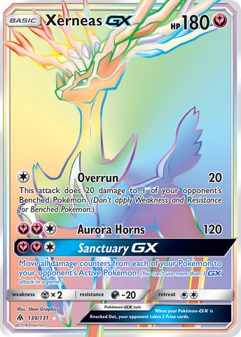 Xerneas GX (139/131) [Sun & Moon: Forbidden Light] - Card Brawlers | Quebec | Canada | Yu-Gi-Oh!