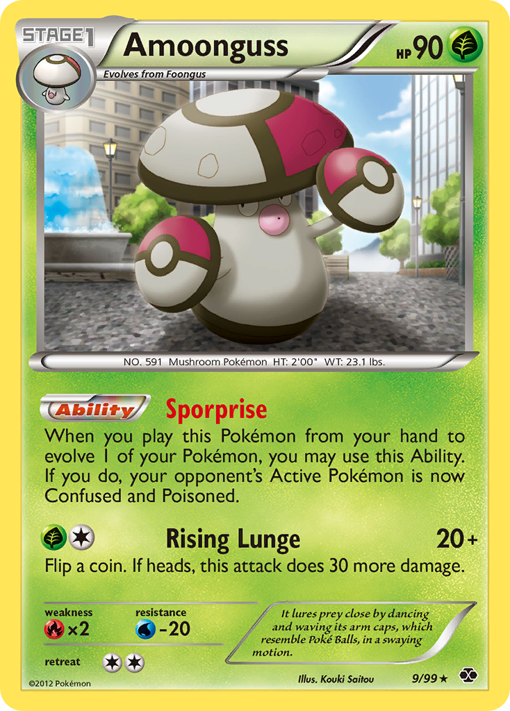 Amoonguss (9/99) [Black & White: Next Destinies] - Card Brawlers | Quebec | Canada | Yu-Gi-Oh!