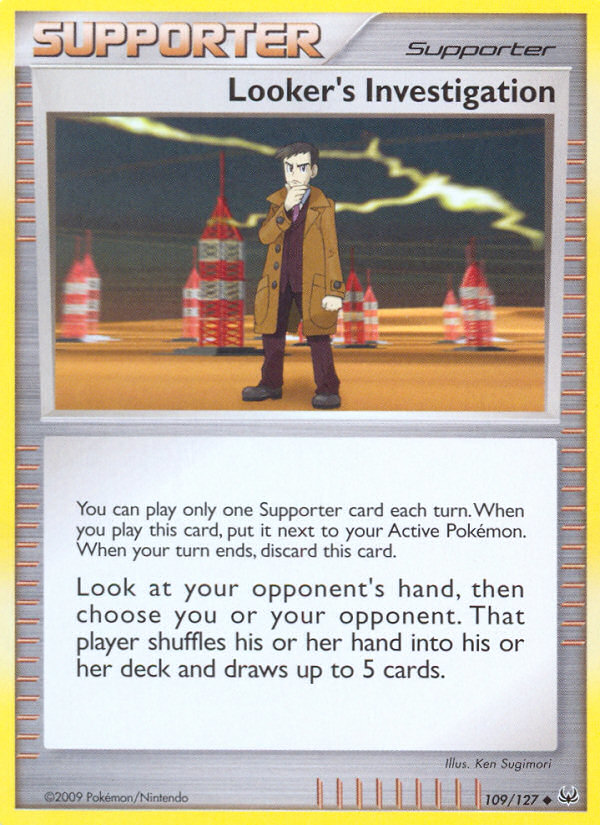 Looker's Investigation (109/127) [Platinum: Base Set] - Card Brawlers | Quebec | Canada | Yu-Gi-Oh!