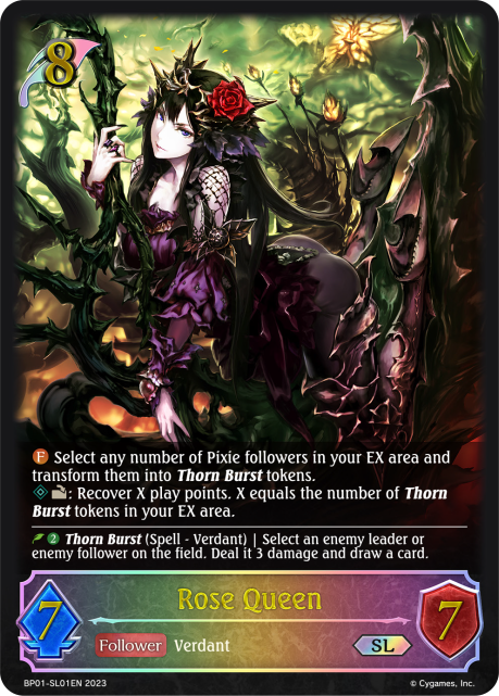 Rose Queen (BP01-SL01EN) [Advent of Genesis] - Card Brawlers | Quebec | Canada | Yu-Gi-Oh!