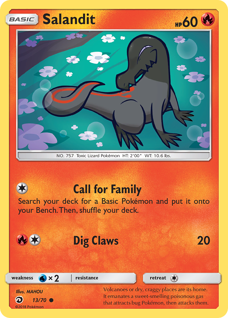 Salandit (13/70) [Sun & Moon: Dragon Majesty] - Card Brawlers | Quebec | Canada | Yu-Gi-Oh!