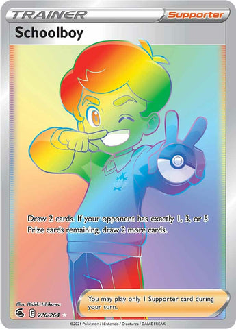 Schoolboy (276/264) [Sword & Shield: Fusion Strike] - Card Brawlers | Quebec | Canada | Yu-Gi-Oh!
