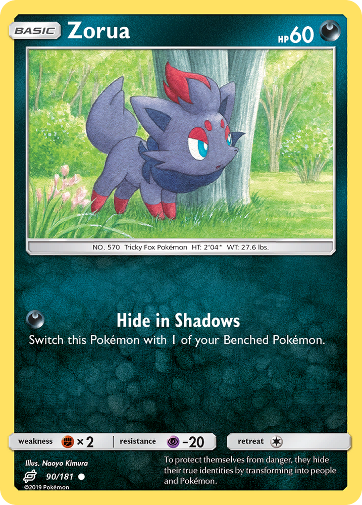 Zorua (90/181) [Sun & Moon: Team Up] - Card Brawlers | Quebec | Canada | Yu-Gi-Oh!