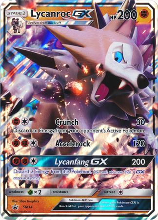 Lycanroc GX (SM14) (Jumbo Card) [Sun & Moon: Black Star Promos] - Card Brawlers | Quebec | Canada | Yu-Gi-Oh!