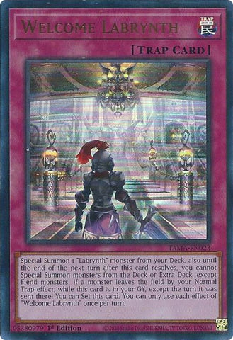 Welcome Labrynth [TAMA-EN023] Ultra Rare - Card Brawlers | Quebec | Canada | Yu-Gi-Oh!