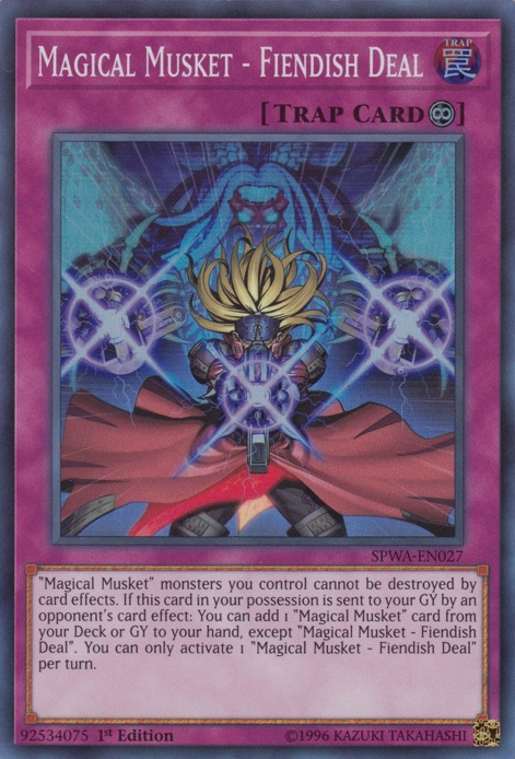 Magical Musket - Fiendish Deal [SPWA-EN027] Super Rare - Yu-Gi-Oh! - Card Brawlers | Quebec | Canada |