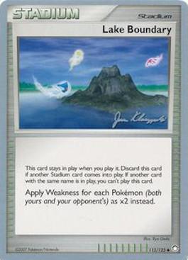 Lake Boundary (112/123) (Psychic Lock - Jason Klaczynski) [World Championships 2008] - Card Brawlers | Quebec | Canada | Yu-Gi-Oh!