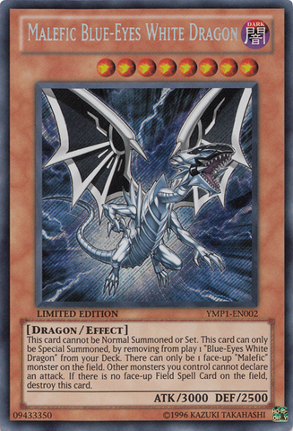 Malefic Blue-Eyes White Dragon [YMP1-EN002] Secret Rare - Yu-Gi-Oh! - Card Brawlers | Quebec | Canada |