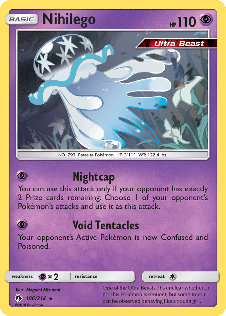 Nihilego (106/214) [Sun & Moon: Lost Thunder] - Card Brawlers | Quebec | Canada | Yu-Gi-Oh!