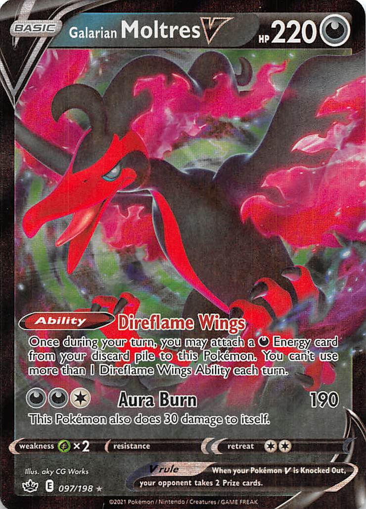 Galarian Moltres V (097/198) [Sword & Shield: Chilling Reign] - Card Brawlers | Quebec | Canada | Yu-Gi-Oh!
