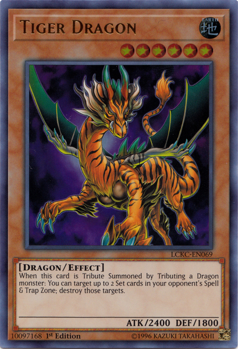 Tiger Dragon [LCKC-EN069] Ultra Rare - Card Brawlers | Quebec | Canada | Yu-Gi-Oh!
