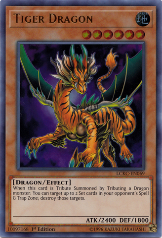 Tiger Dragon [LCKC-EN069] Ultra Rare - Card Brawlers | Quebec | Canada | Yu-Gi-Oh!