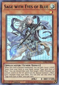 Sage with Eyes of Blue (Green) [LDS2-EN011] Ultra Rare - Card Brawlers | Quebec | Canada | Yu-Gi-Oh!
