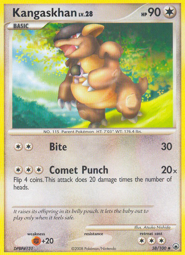 Kangaskhan (38/100) [Diamond & Pearl: Majestic Dawn] - Card Brawlers | Quebec | Canada | Yu-Gi-Oh!