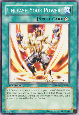 Unleash Your Power! [SDWS-EN031] Common - Yu-Gi-Oh! - Card Brawlers | Quebec | Canada |