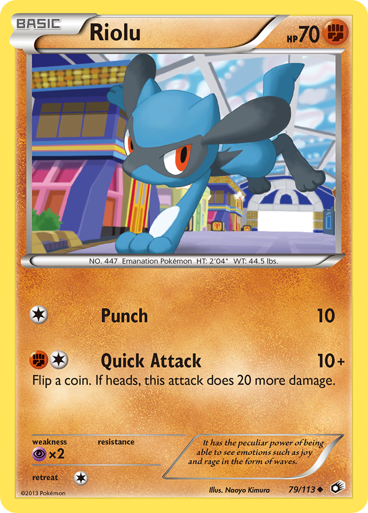 Riolu (79/113) [Black & White: Legendary Treasures] - Card Brawlers | Quebec | Canada | Yu-Gi-Oh!