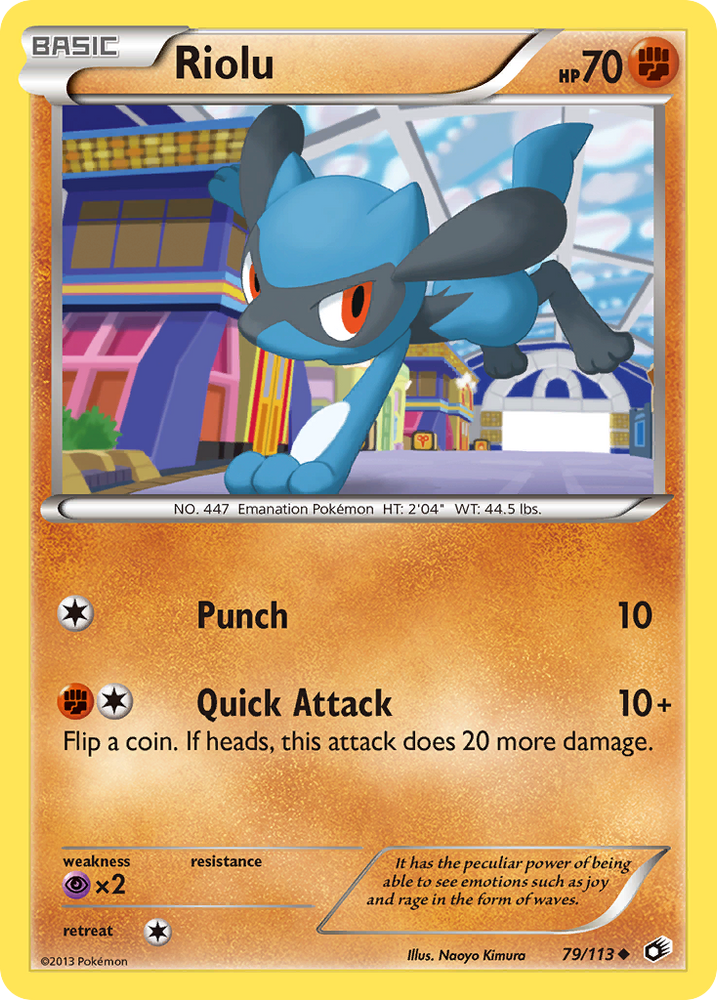 Riolu (79/113) [Black & White: Legendary Treasures] - Card Brawlers | Quebec | Canada | Yu-Gi-Oh!