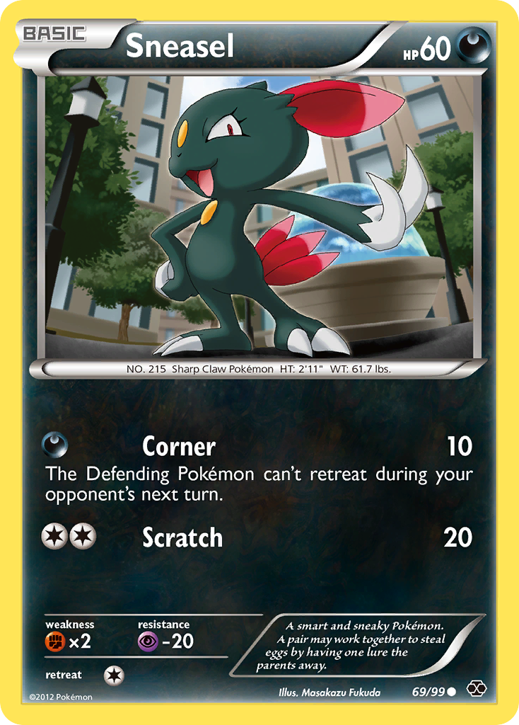 Sneasel (69/99) [Black & White: Next Destinies] - Card Brawlers | Quebec | Canada | Yu-Gi-Oh!