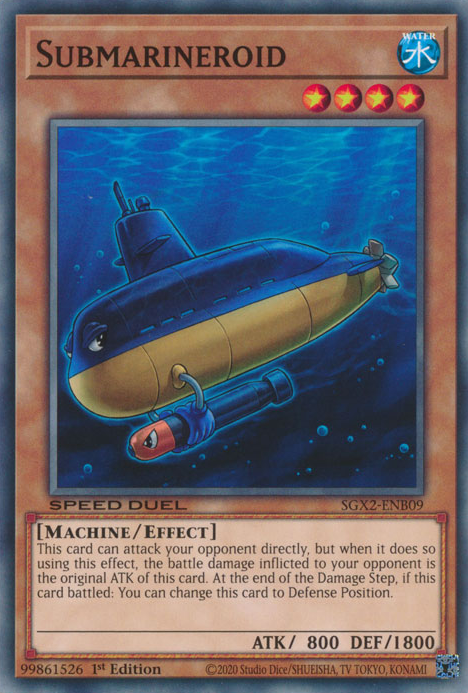 Submarineroid [SGX2-ENB09] Common - Card Brawlers | Quebec | Canada | Yu-Gi-Oh!