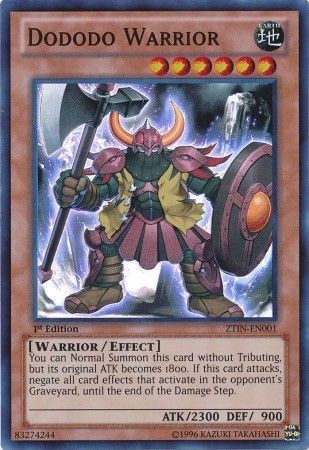 Dododo Warrior [ZTIN-EN001] Super Rare - Card Brawlers | Quebec | Canada | Yu-Gi-Oh!