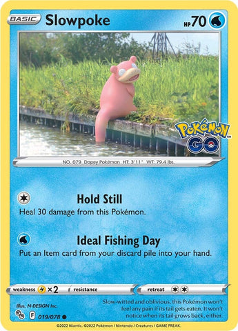 Slowpoke (019/078) [Pokémon GO] - Card Brawlers | Quebec | Canada | Yu-Gi-Oh!