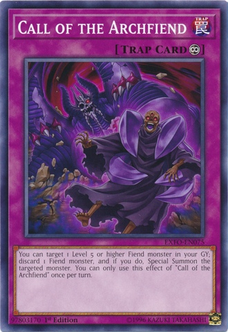 Call of the Archfiend [EXFO-EN075] Common - Card Brawlers | Quebec | Canada | Yu-Gi-Oh!