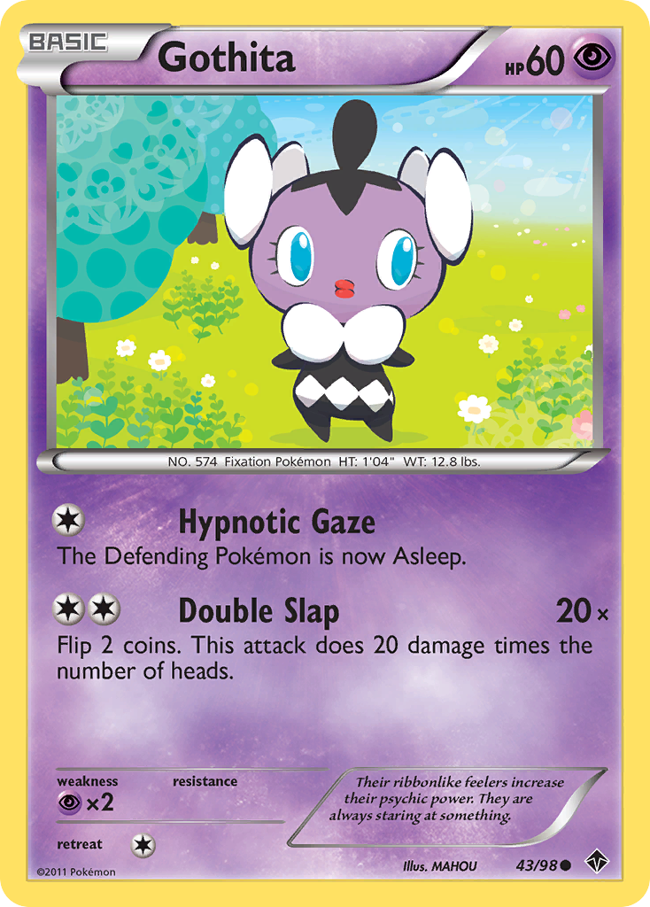 Gothita (43/98) [Black & White: Emerging Powers] - Card Brawlers | Quebec | Canada | Yu-Gi-Oh!