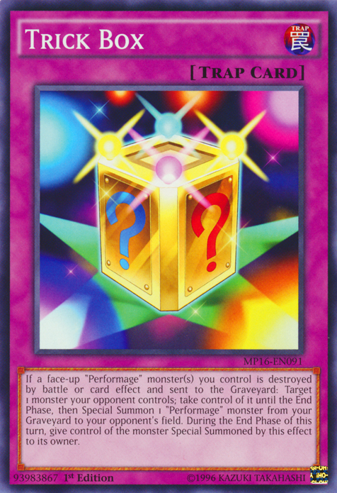 Trick Box [MP16-EN091] Common - Yu-Gi-Oh! - Card Brawlers | Quebec | Canada |