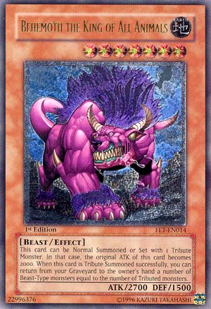Behemoth the King of All Animals [FET-EN014] Ultimate Rare - Card Brawlers | Quebec | Canada | Yu-Gi-Oh!