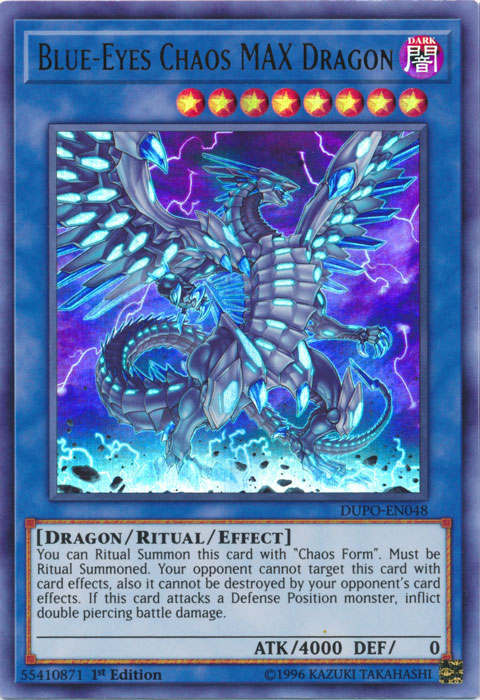 Blue-Eyes Chaos MAX Dragon [DUPO-EN048] Ultra Rare - Card Brawlers | Quebec | Canada | Yu-Gi-Oh!