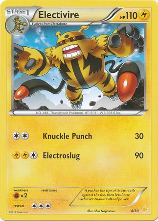 Electivire (4/30) [XY: Trainer Kit 3 - Pikachu Libre] - Card Brawlers | Quebec | Canada | Yu-Gi-Oh!