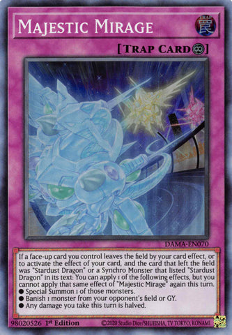 Majestic Mirage [DAMA-EN070] Super Rare - Card Brawlers | Quebec | Canada | Yu-Gi-Oh!