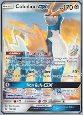 Cobalion GX (106/181) (Perfection - Henry Brand) [World Championships 2019] - Card Brawlers | Quebec | Canada | Yu-Gi-Oh!