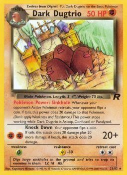 Dark Dugtrio (23/82) [Team Rocket Unlimited] - Card Brawlers | Quebec | Canada | Yu-Gi-Oh!